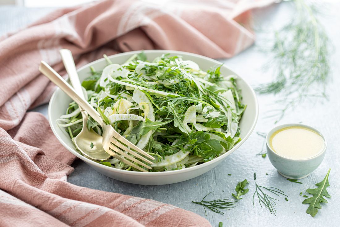 Shaved Fennel and Arugula Salad Nourishing Meals®